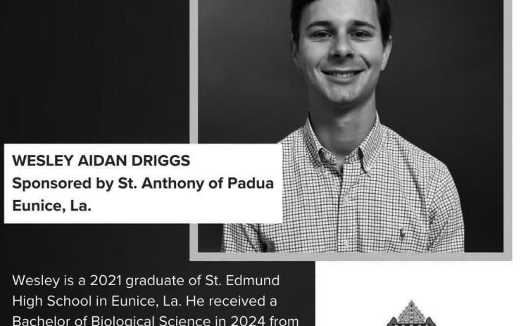 Driggs welcomed as new seminarian