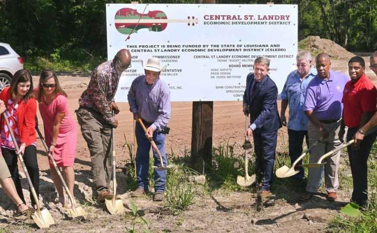 Opelousas ground-breaking