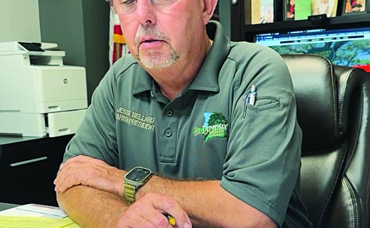 Parish President Jesse Bellard