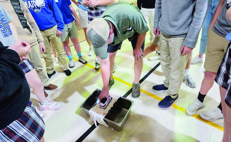 Richard Elementary School wrapped up its school year with a seventh-grade field trip to Acadian Baptist Center.