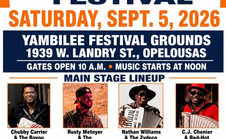 Zydeco Festival Offical Flyer